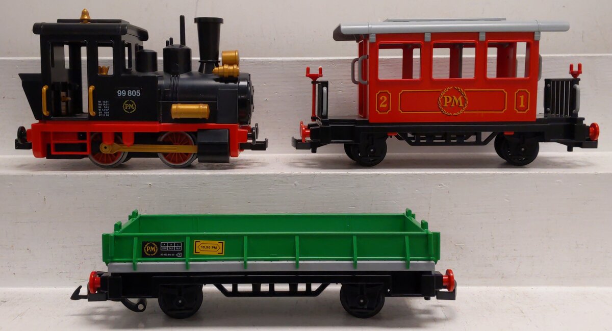 PlayMobil 4021 G Scale PM Remote Control Train Set EX/Box