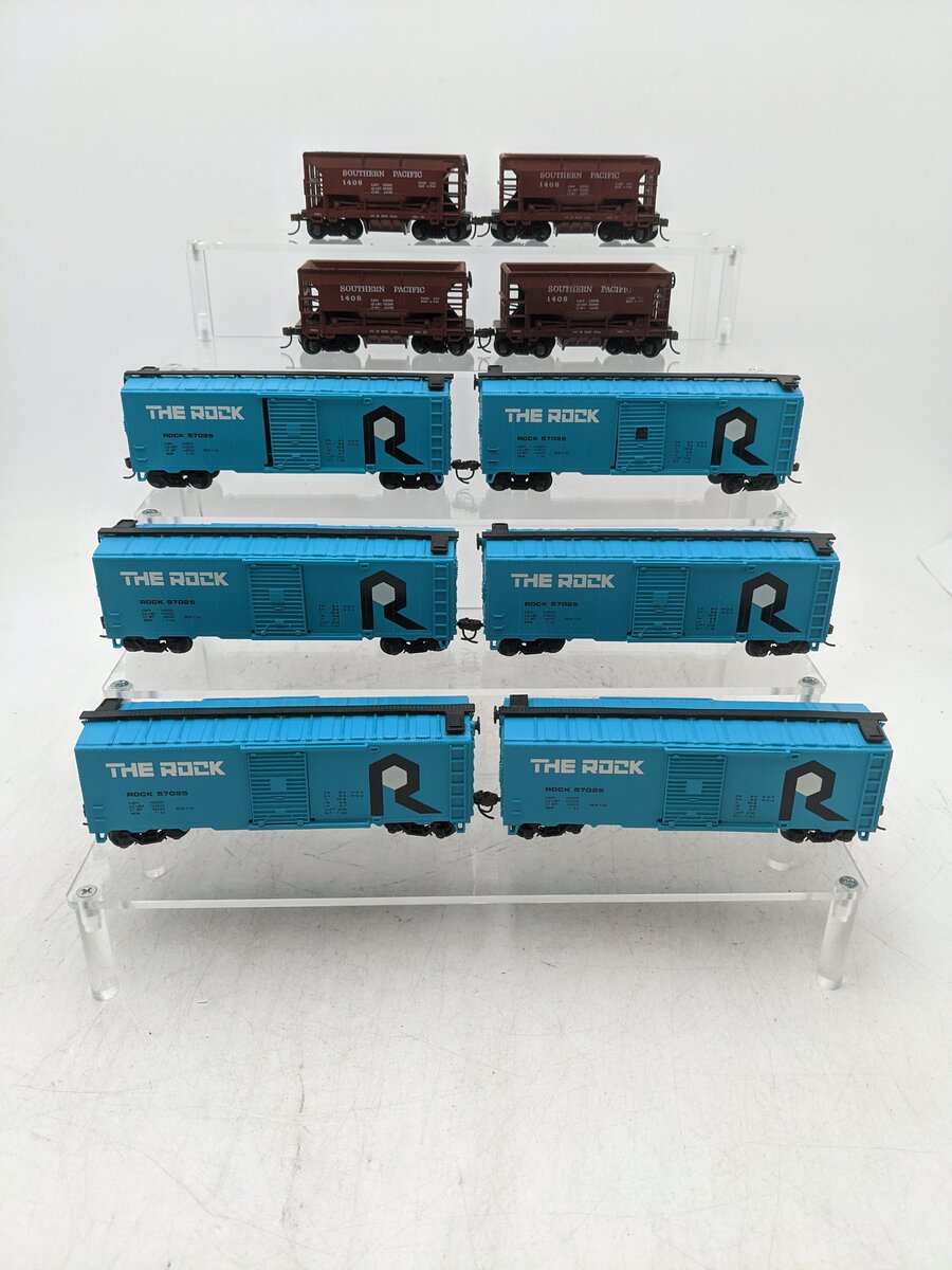 Bachmann & AHM HO Scale Assorted Freight Cars [10] EX