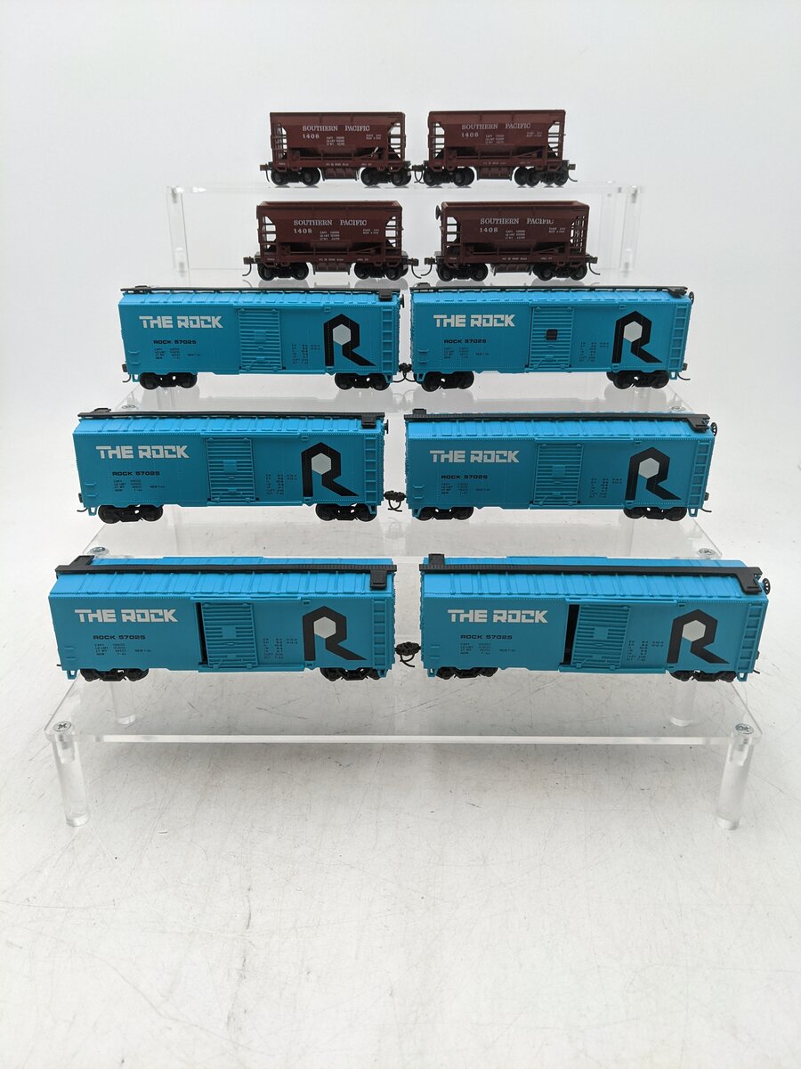 Bachmann & AHM HO Scale Assorted Freight Cars [10] EX