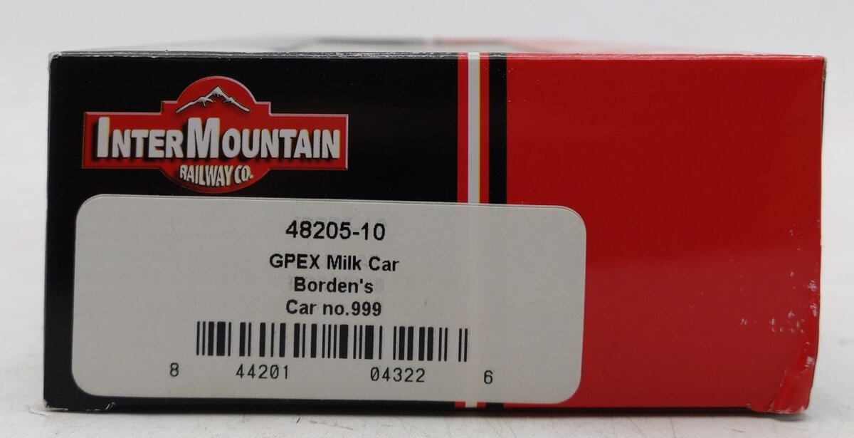 InterMountain 48205-10 HO Borden's GPEX Milk Car #999 EX/Box