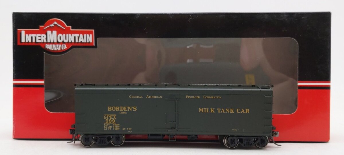 InterMountain 48205-10 HO Borden's GPEX Milk Car #999 EX/Box