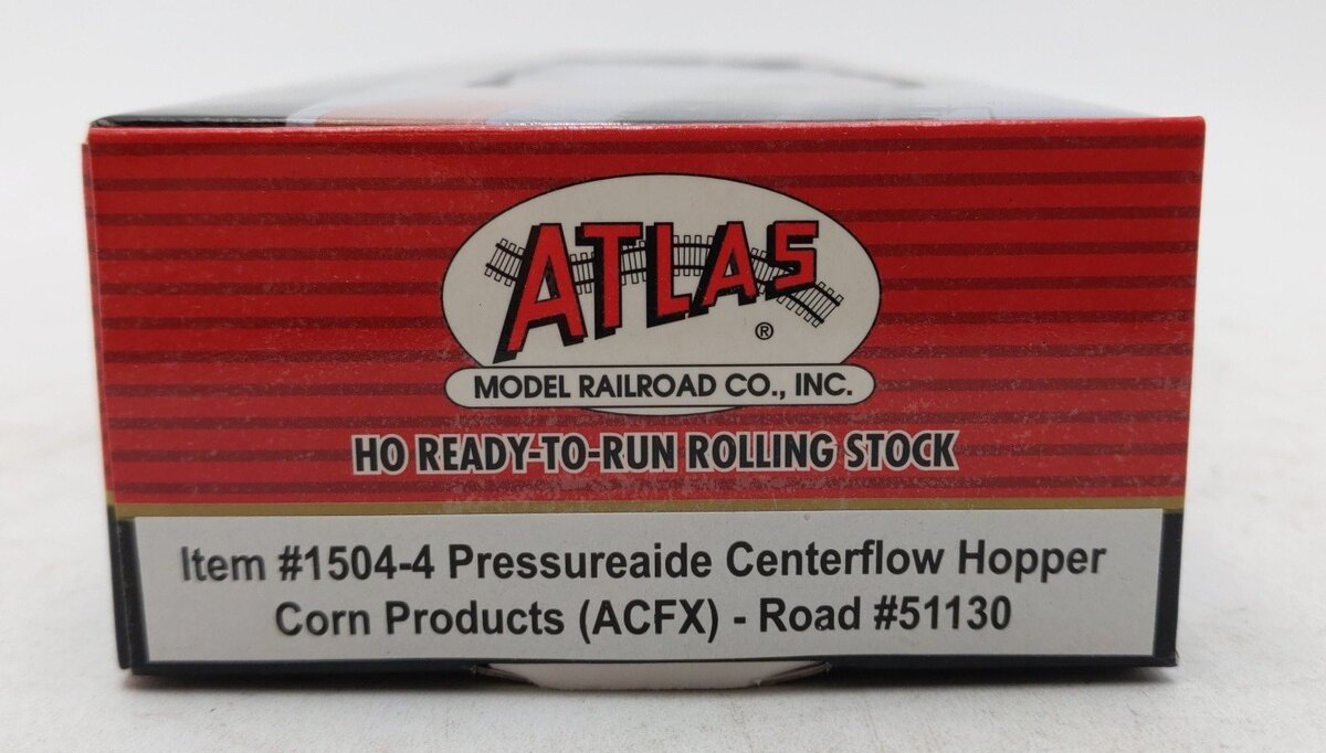 Atlas 1504-4 HO Pressureaide Centerflow Hopper Corn Products ACFX Road # 51130