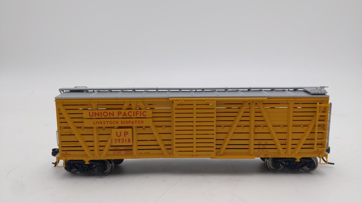 Broadway Limited 2537 HO Union Pacific PRR K7 Stock Car No Sound
