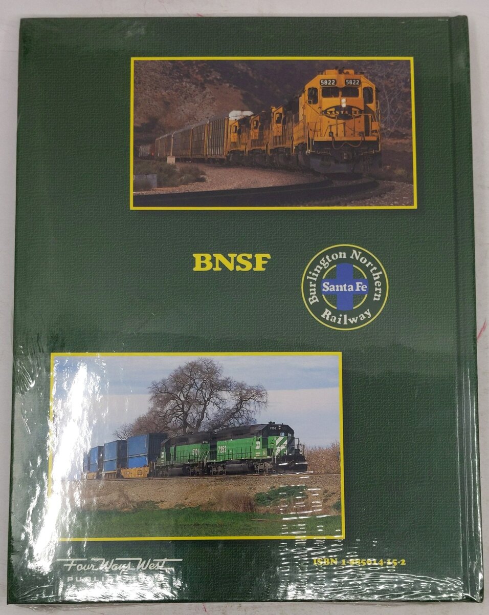Burlington Northern Santa Fe Hardcover Book By Bill Shippen MT