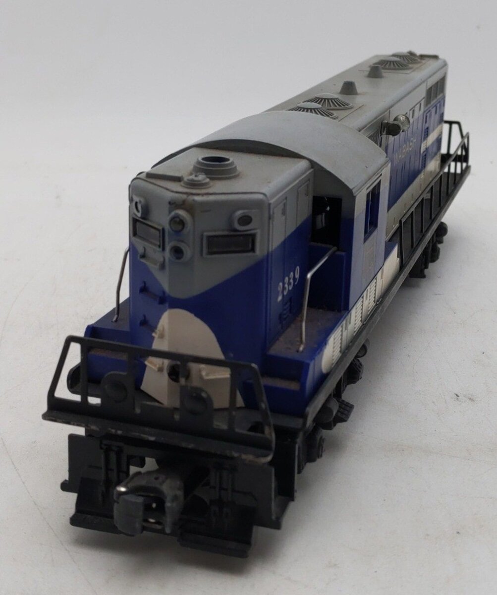 Lionel 2339 Vintage O Wabash GP-7 Powered Diesel Locomotive #2339 VG