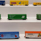Tyco HO Scale Assorted Freight Cars- Boxcars, Covered Hoppers, & Gondola [10] EX