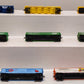 Tyco HO Scale Assorted Freight Cars- Boxcars, Covered Hoppers, & Gondola [10] EX