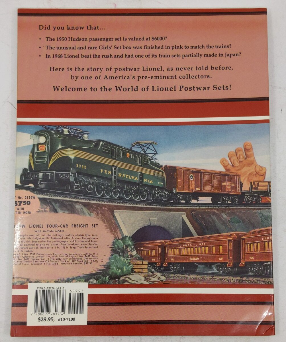Greenberg's Guide to Lionel Trains, 1945-1969, Vol. 3, Sets Paperback Book VG
