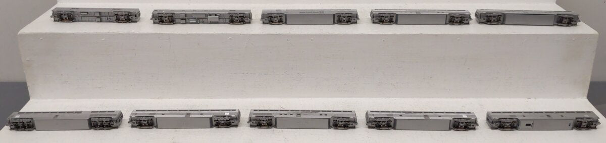 Kato 106-084 N Santa Fe El Capitan Passenger Cars (Set of 10) LN/Box