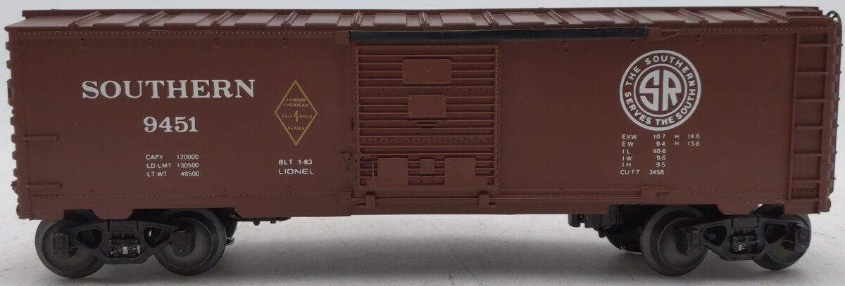 Lionel 6-9451 O Gauge Southern Railway 