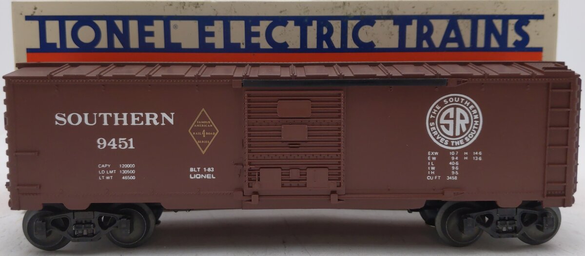 Lionel 6-9451 O Gauge Southern Railway 