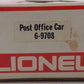 Lionel 6-9708 O Gauge United States Mail Boxcar EX/Box