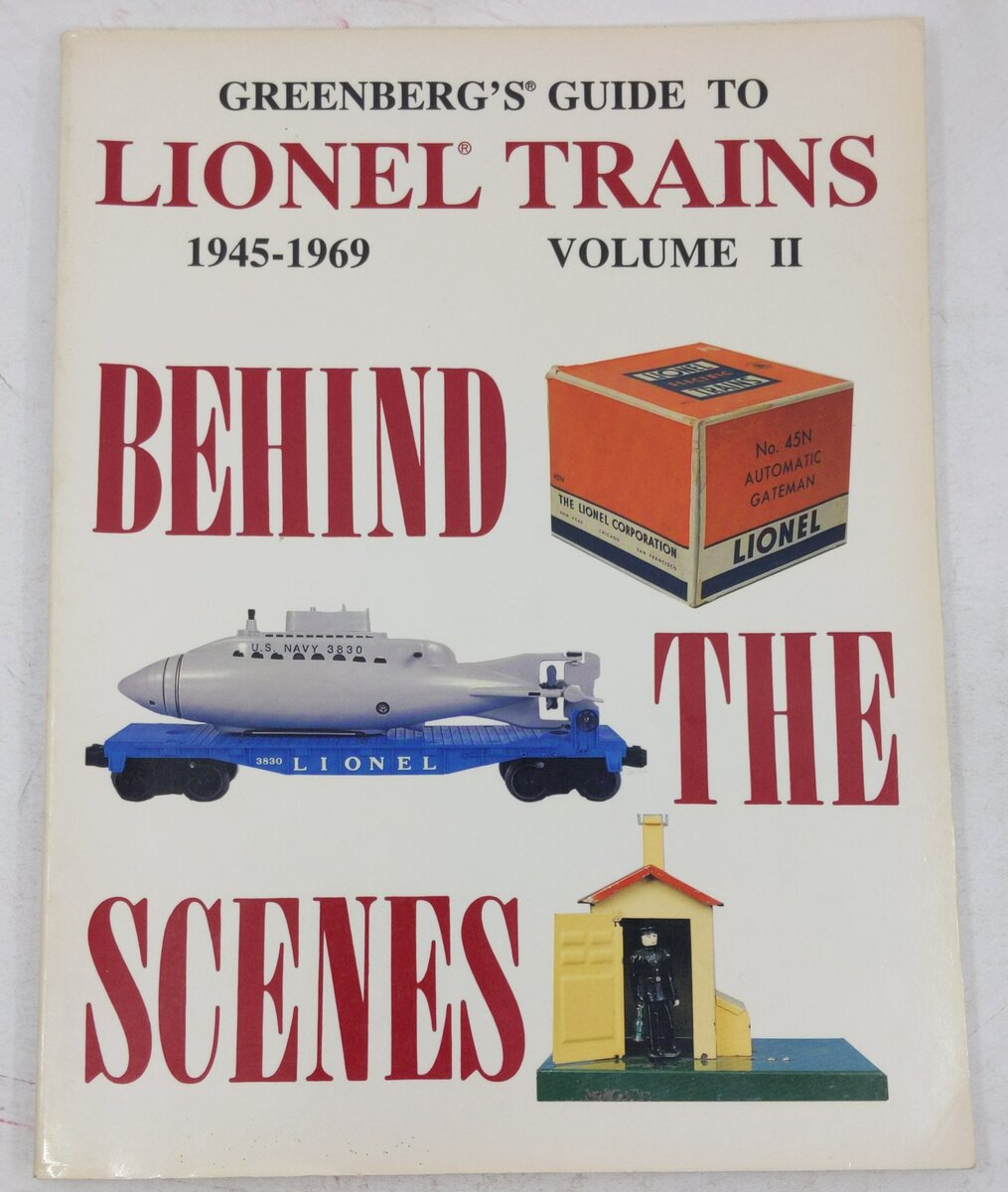 Greenberg's Guide to Lionel Trains 1945-1969 Vol.2 Hardcover Book VG