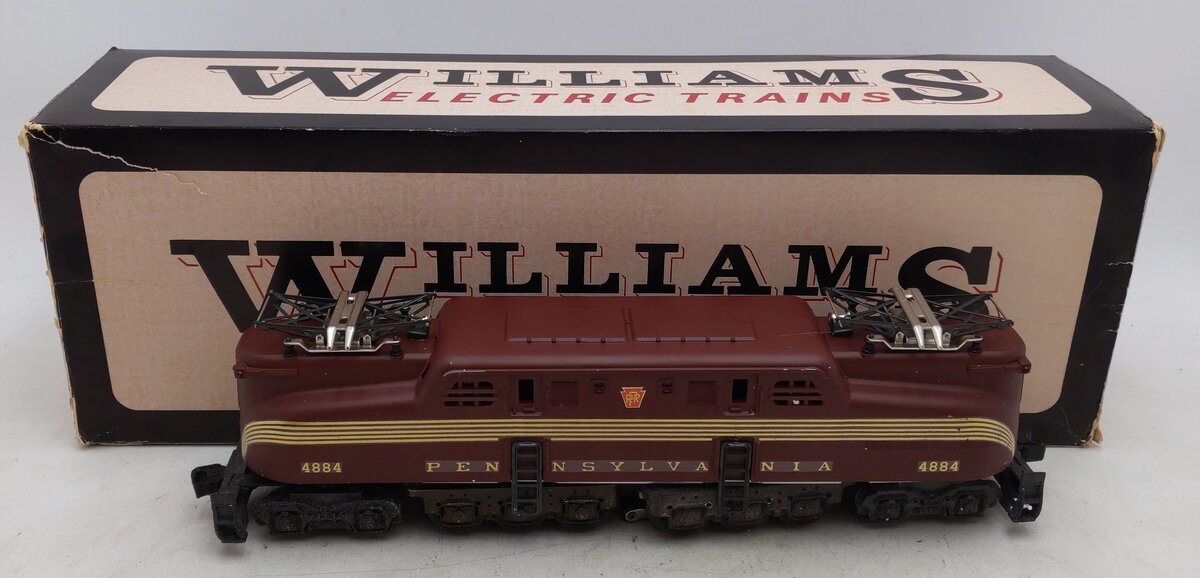 Williams O Custom PRR GG-1 Electric Locomotive #4884 EX/Box