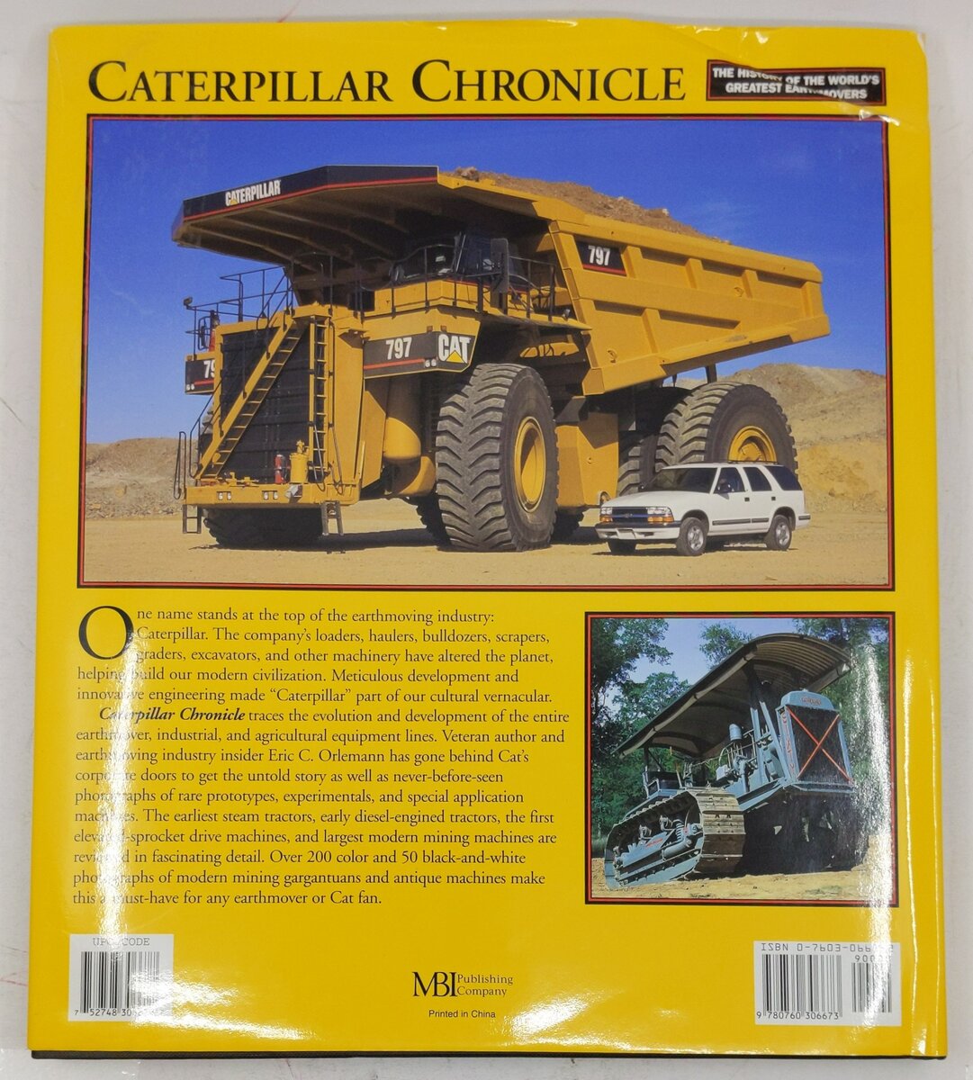 Caterpillar Chronicle Hardcover Book By Eric C. Orlemann VG