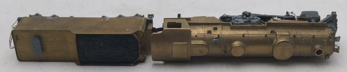 Varney HO Undecorated BRASS/ Diecast Steam Locomotive VG