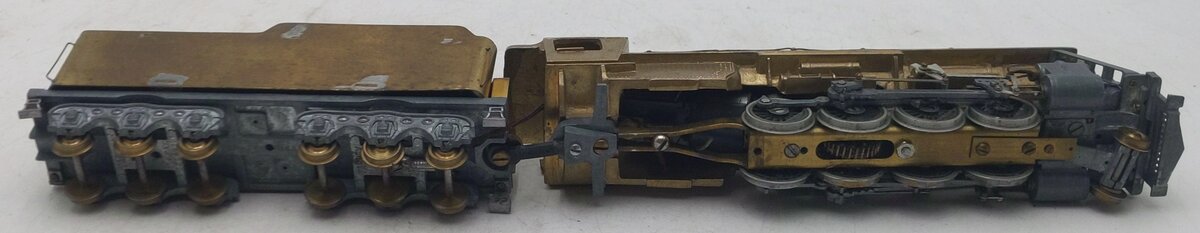 Varney HO Undecorated BRASS/ Diecast Steam Locomotive VG