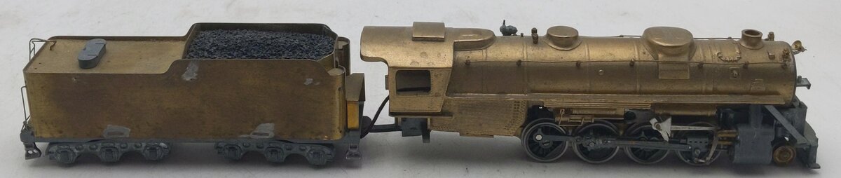 Varney HO Undecorated BRASS/ Diecast Steam Locomotive VG