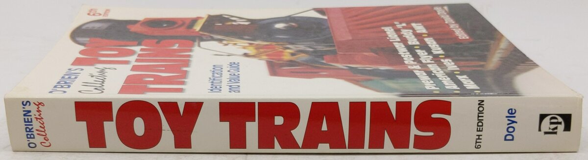 O'Brien's Collecting Toy Trains Paperback Book By David Doyle VG