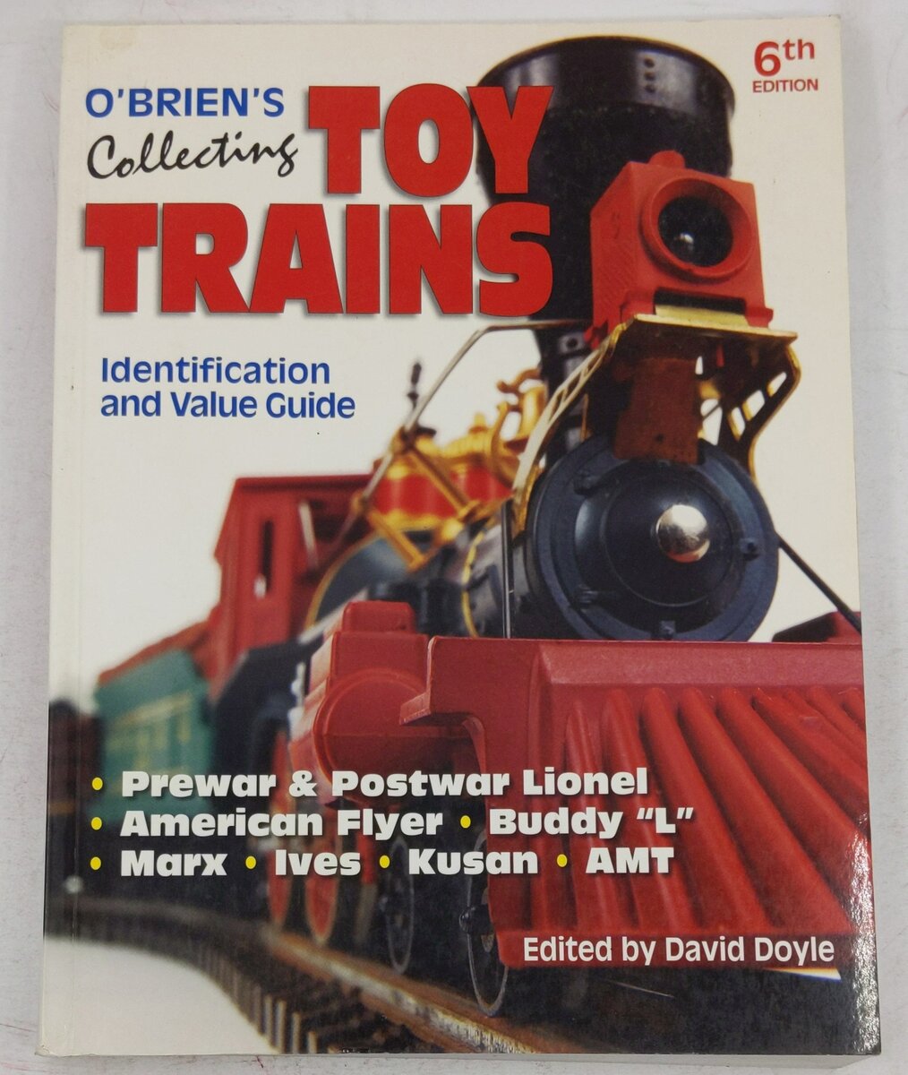 O'Brien's Collecting Toy Trains Paperback Book By David Doyle VG