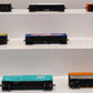 Bachmann HO Scale Assorted Freight- Boxcars, Covered Hoppers, & Tank Cars [10] EX