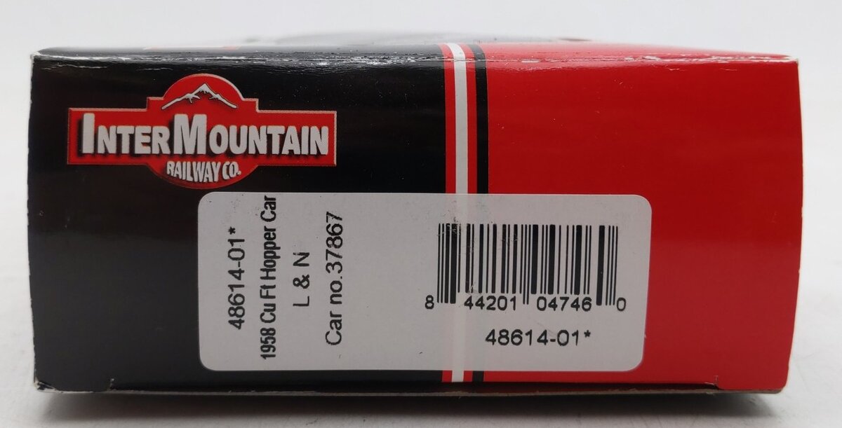 InterMountain 48614-01 HO Scale L&N 1958 CuFt Hopper Car #37867 LN/Box