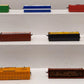 Mantua HO Scale Assorted Freight-Boxcars, Reefer, Gondola, & Flatcar [11] EX