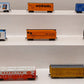 AHM HO Scale Assorted Freight Cars-Boxcars, Covered Hopper, & Loaded Gondola[10] EX