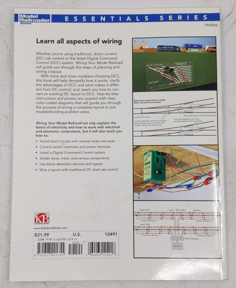 Wiring Your Model Railroad Paperback Book By Larry Puckett EX