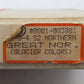Con-Cor 0001-003801 N Scale Great Northern S2 4-8-4 Steam Loco & Tender #2588 EX/Box