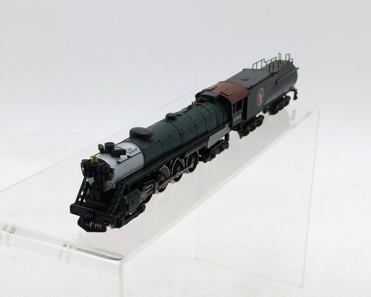 Con-Cor 0001-003801 N Scale Great Northern S2 4-8-4 Steam Loco & Tender #2588 EX/Box