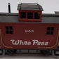 Bachmann 93119 G Scale White Pass & Yukon 4-Wheel Caboose #903 EX/Box