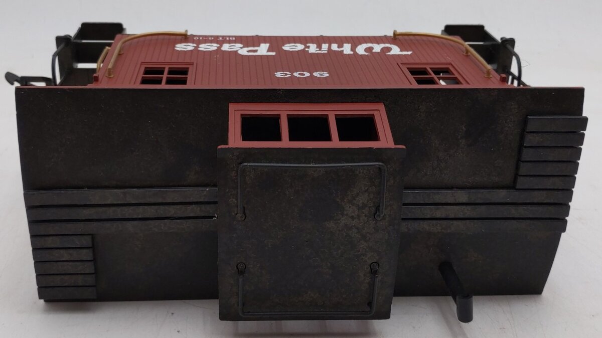 Bachmann 93119 G Scale White Pass & Yukon 4-Wheel Caboose #903 EX/Box