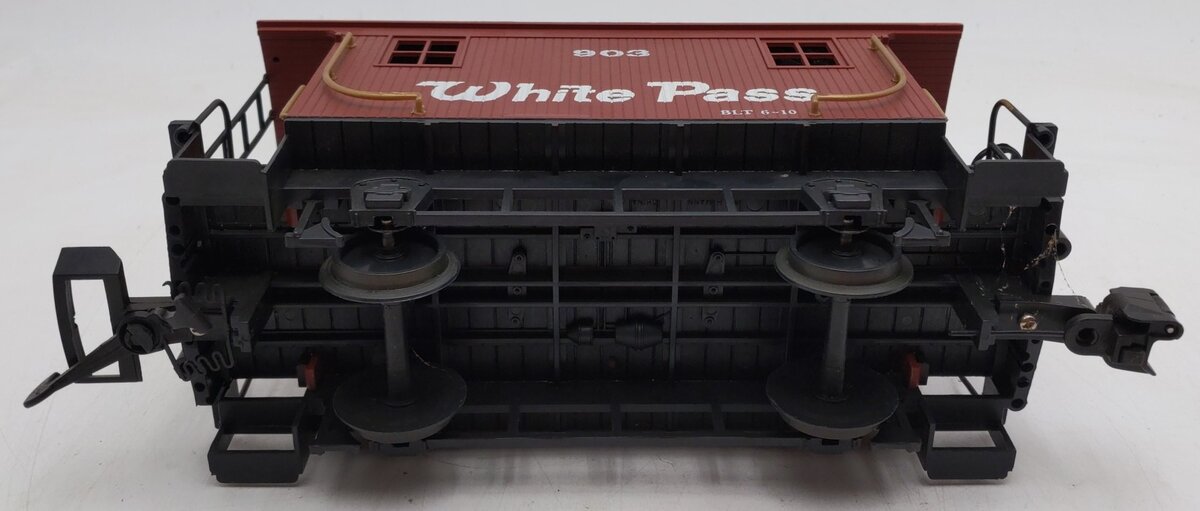 Bachmann 93119 G Scale White Pass & Yukon 4-Wheel Caboose #903 EX/Box