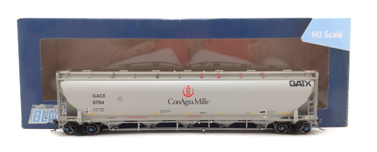 BLMA Models 54010 HO ConAgra Mills 5660 Covered Hopper #8784