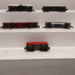 American Flyer Vintage S Postwar Freight Cars # 625, 807, 633, 648 & 24603 [5] EX