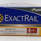ExactRail EP-80515-4 HO Santa Fe PC&F 62' Insulated Box Car #625347