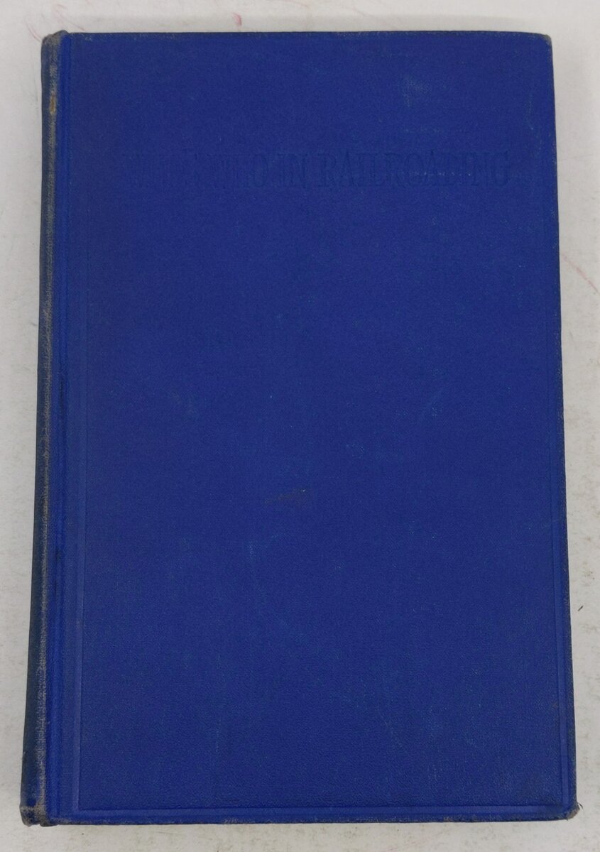 Who’s Who in Railroading North America 11th Edition 1946 Hardcover Book VG