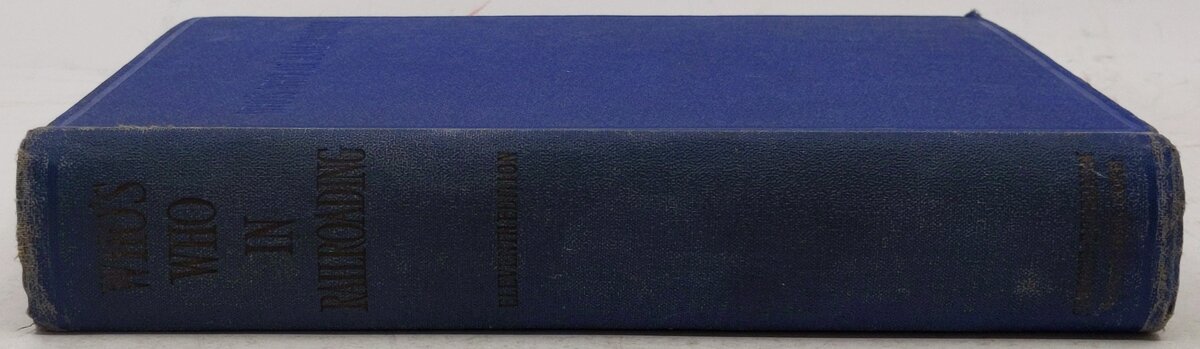 Who’s Who in Railroading North America 11th Edition 1946 Hardcover Book VG
