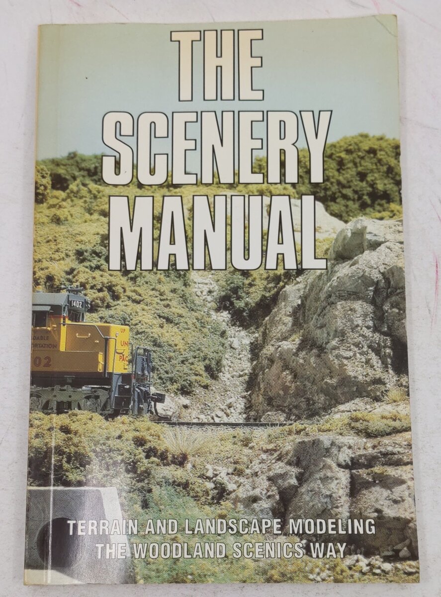 The Scenery Manual Paperback Book By Woodland Scenics EX