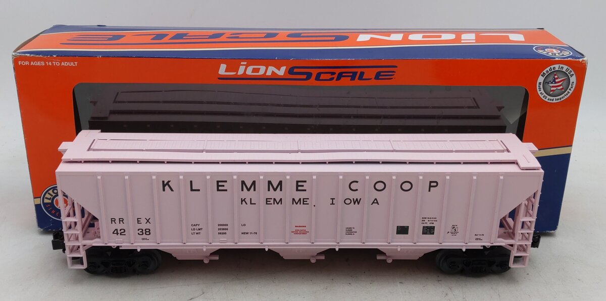 Lionel 3-16140D O Klemme Coop PS-2CD Covered Hopper #4238