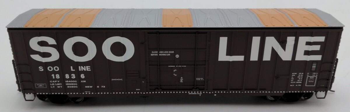 Fox Valley Models 30050 HO SOO 7 Post Boxcar #18836