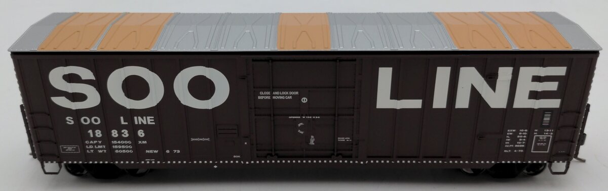 Fox Valley Models 30050 HO SOO 7 Post Boxcar #18836