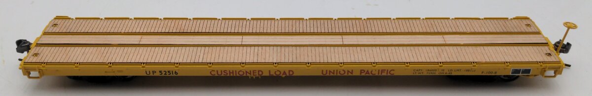 InterMountain 46404-26 HO Union Pacific 60' Wood Deck Flat Car #52516