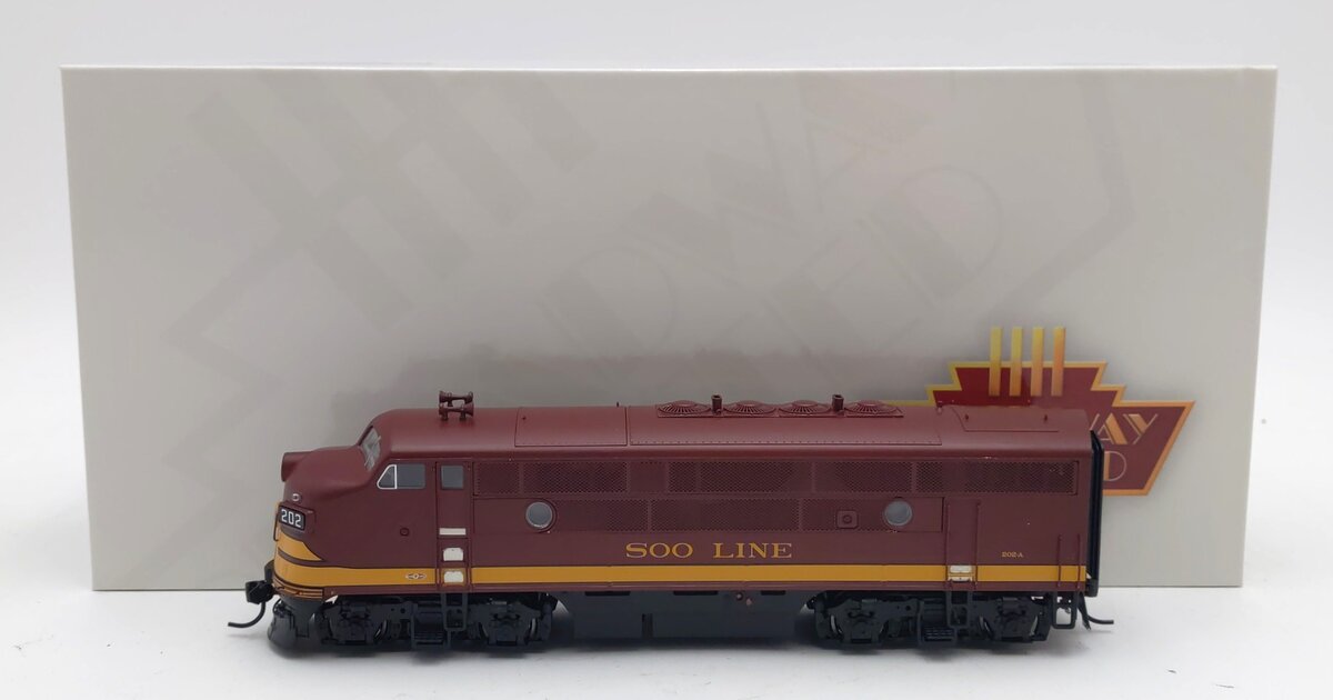 Broadway Limited 8340 HO Soo Line EMD F3A Diesel Locomotive #202A