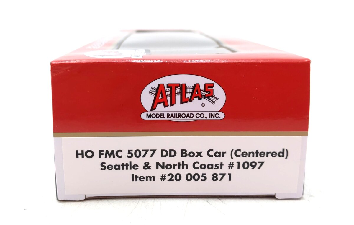 Atlas 20005871 HO Seattle & North Coast FMC 5077 Double Door Boxcar #1097