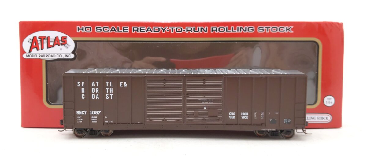 Atlas 20005871 HO Seattle & North Coast FMC 5077 Double Door Boxcar #1097