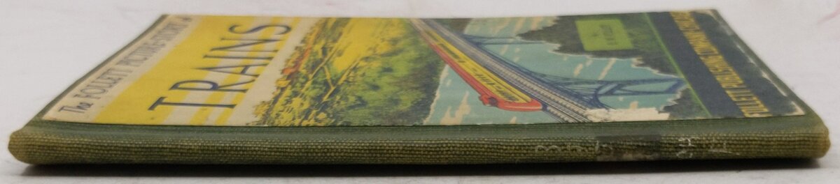 The Follett Picture-Story of Trains Hardcover Book By D. W. Follett