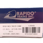 Rapido Trains 116045 HO CP Rail Action Red Budd Mid-Train Dome Car #514