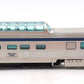 Rapido Trains 116046 HO VIA Rail Canada Budd Mid-Train Dome Car #8502